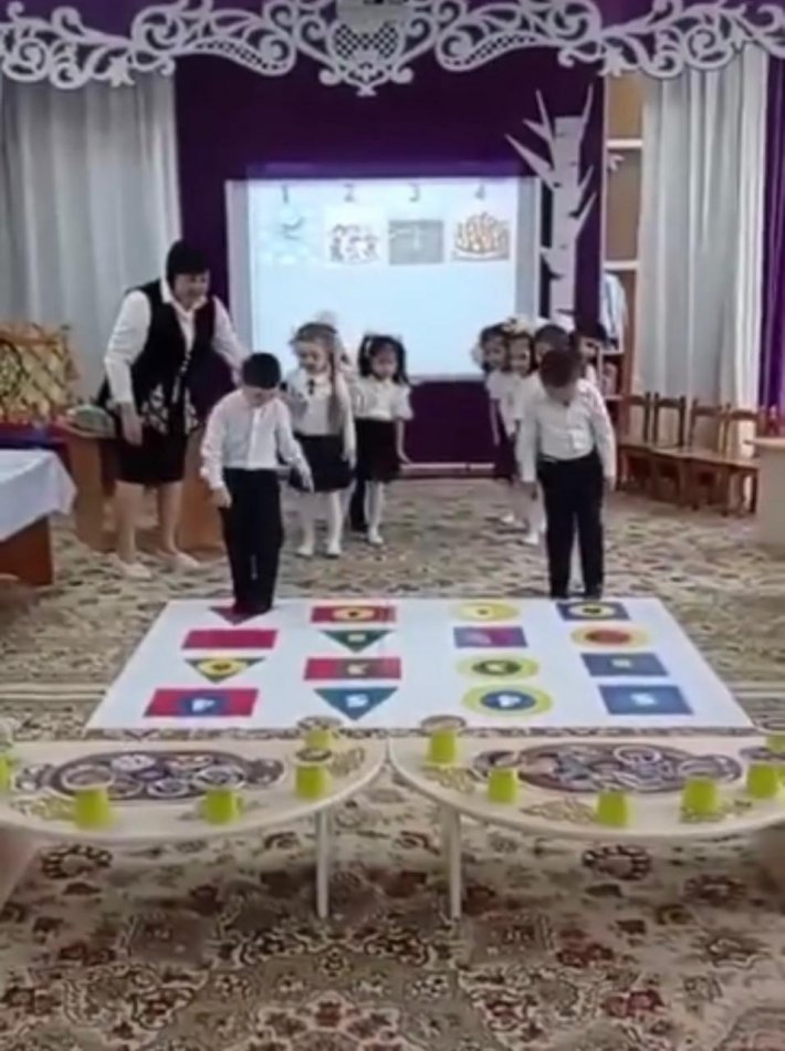 "Қонақтар күтеміз" ойын іс-әрекеті